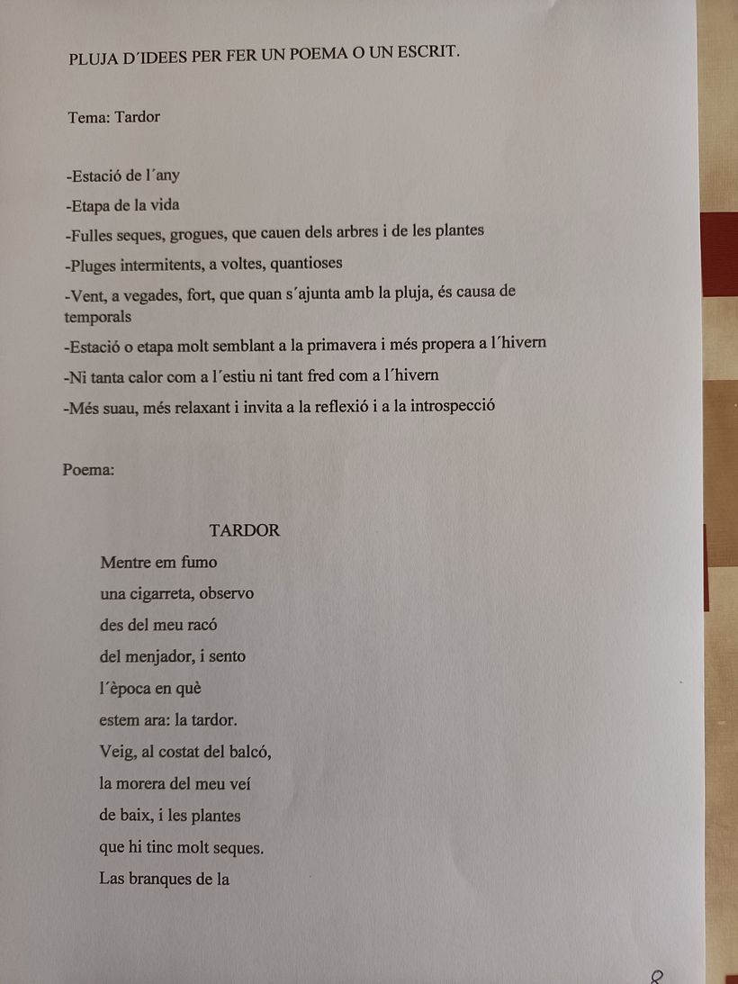 Mi proyecto del curso: Escritura creativa: desbloqueos, disparadores e ideas 7