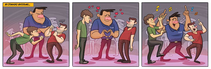 Google Tirinhas - Evite Brigas (Final)