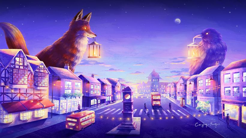 My project for course: Cinematic Digital Illustration with Photoshop 1