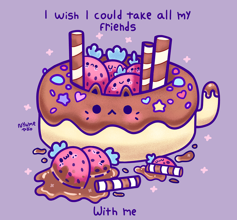 Donut Cat  1