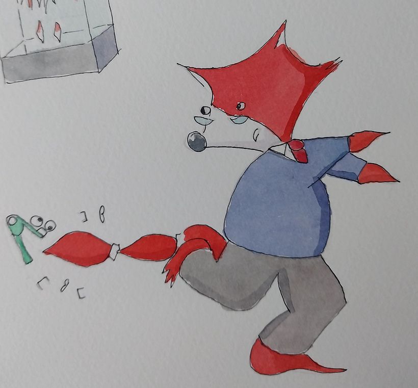 My project for course: Character Creation for Illustrated Books with Watercolor 4