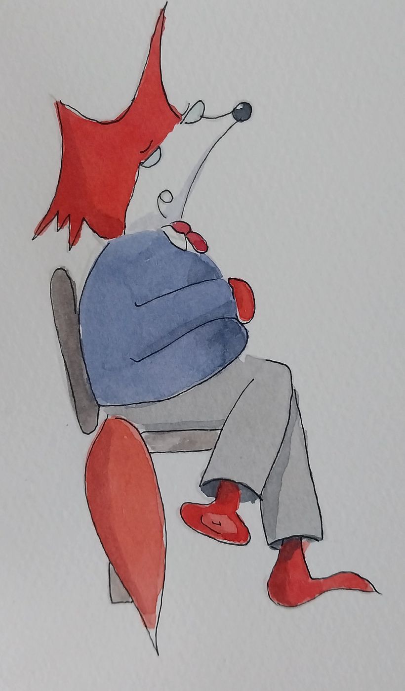 My project for course: Character Creation for Illustrated Books with Watercolor 6