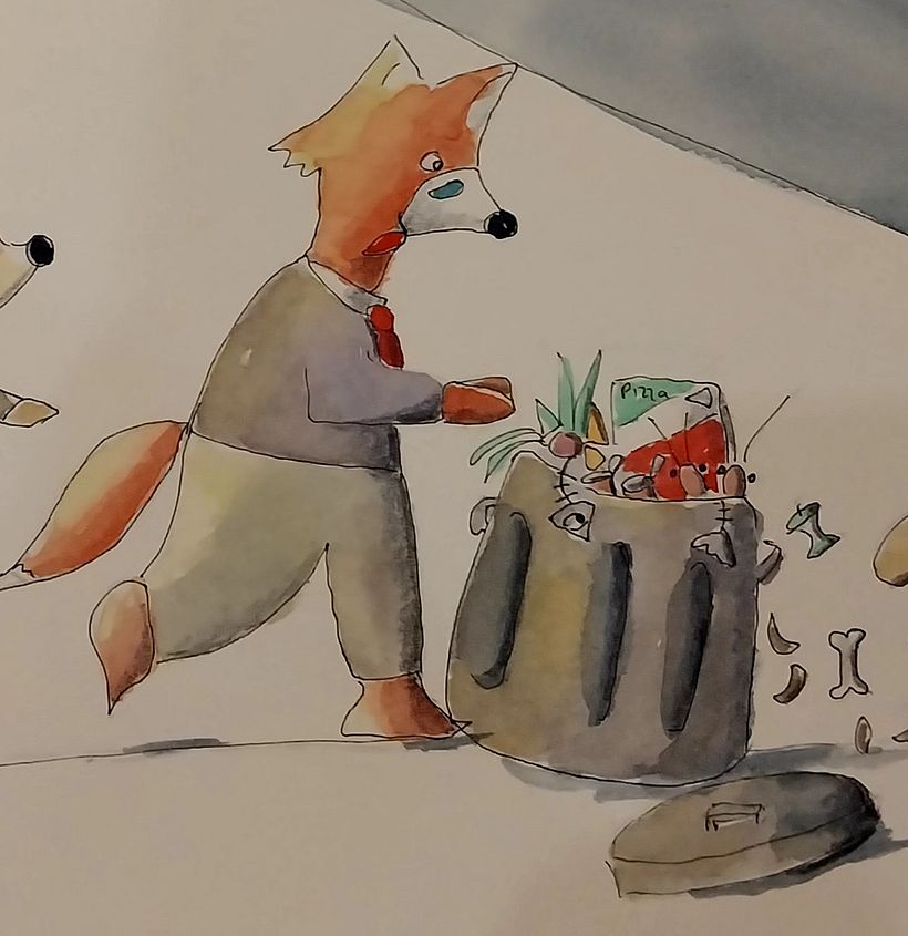 My project for course: Character Creation for Illustrated Books with Watercolor 2