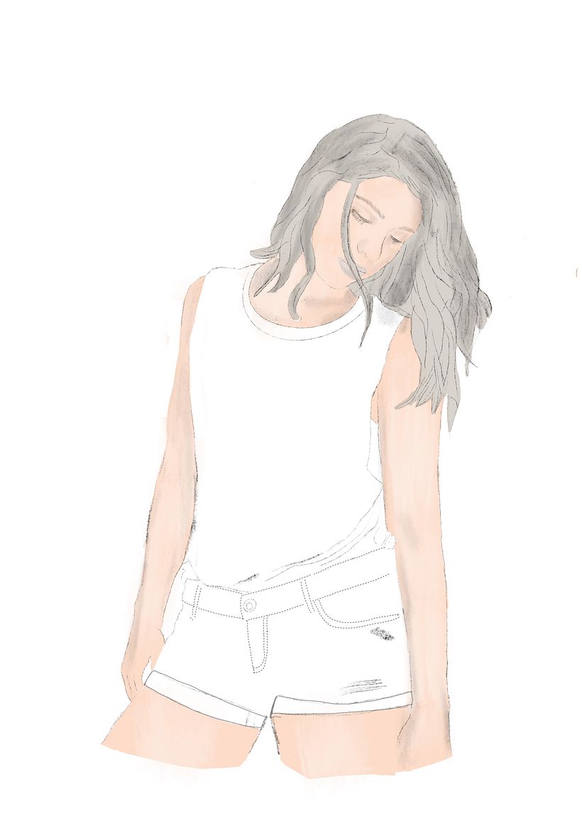 Il mio progetto del corso: Ritratto illustrato con Procreate 4