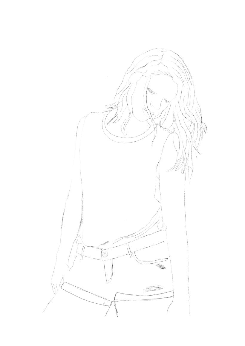 Il mio progetto del corso: Ritratto illustrato con Procreate 2