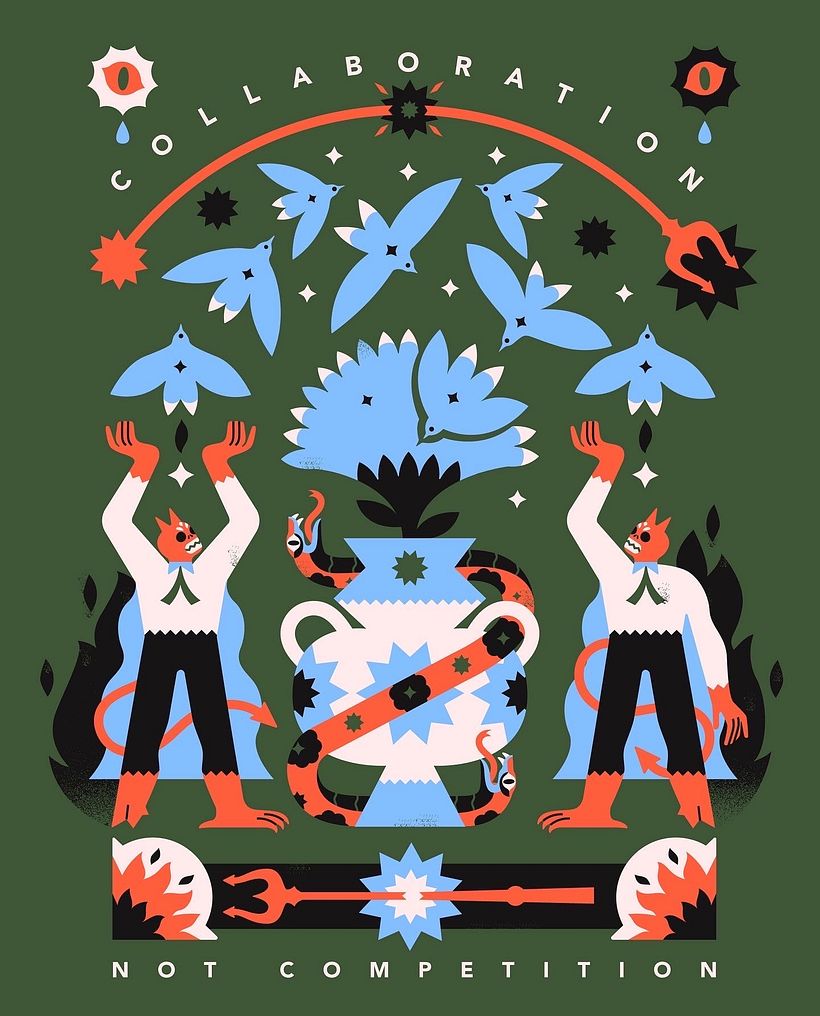 Proyecto personal en que quise darle una salida gráfica a una idea que ha estado ultimamente en mi cabeza.