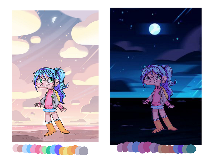 Meu projeto do curso: Design de personagens para animação com Photoshop 4
