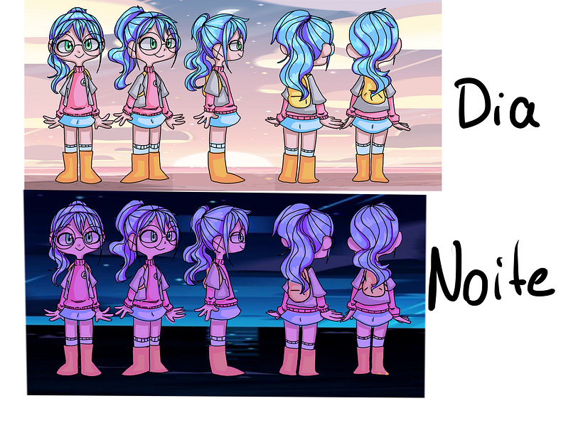 Meu projeto do curso: Design de personagens para animação com Photoshop 6