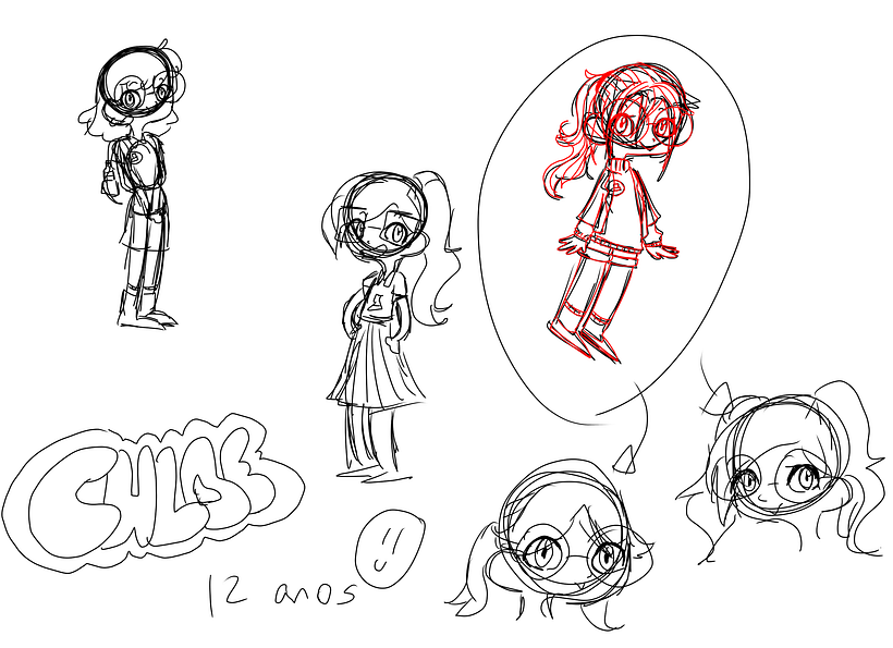 Meu projeto do curso: Design de personagens para animação com Photoshop 7