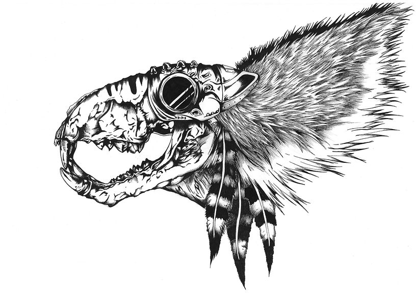 This was a drawing from a stream I did a long time ago. It gave me a tiny bit of confidence back then (Which I struggle with)