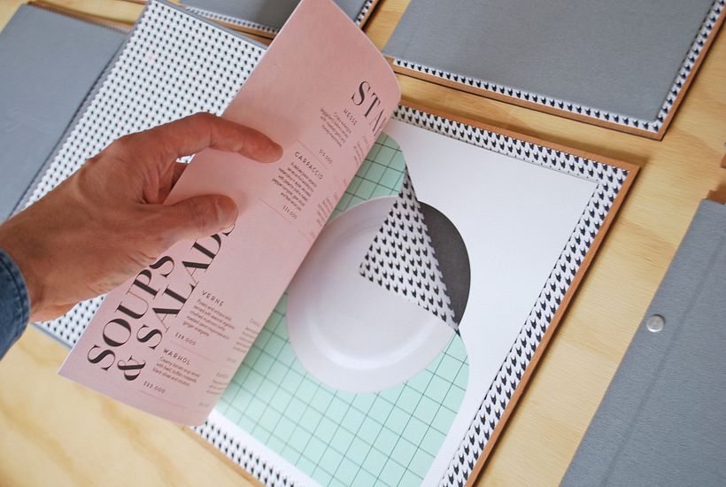 Carta para restaurante Ciengramos - Hotel Click Clack