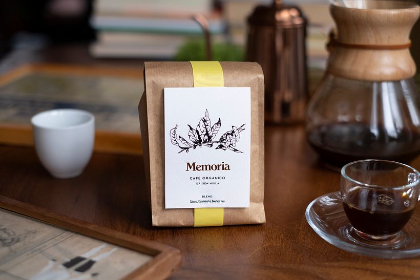 Café Memoria. Packaging 2