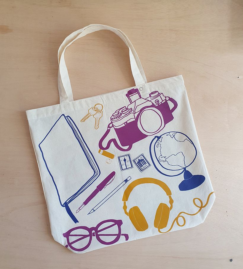Goethe Institut. Totebags 2