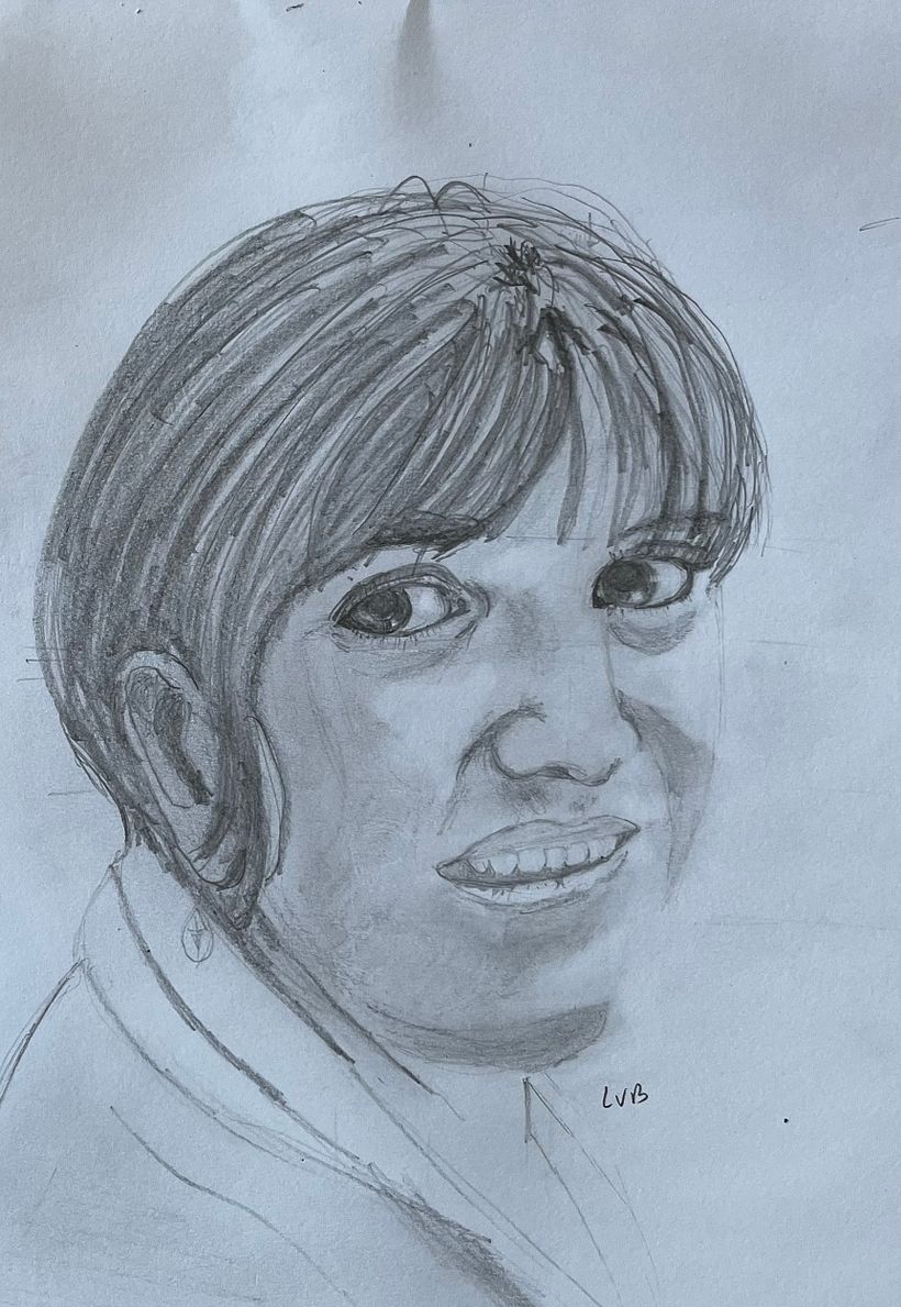 My 2 projects four course :Portrait Sketchbooking: Explore the Human Face 3