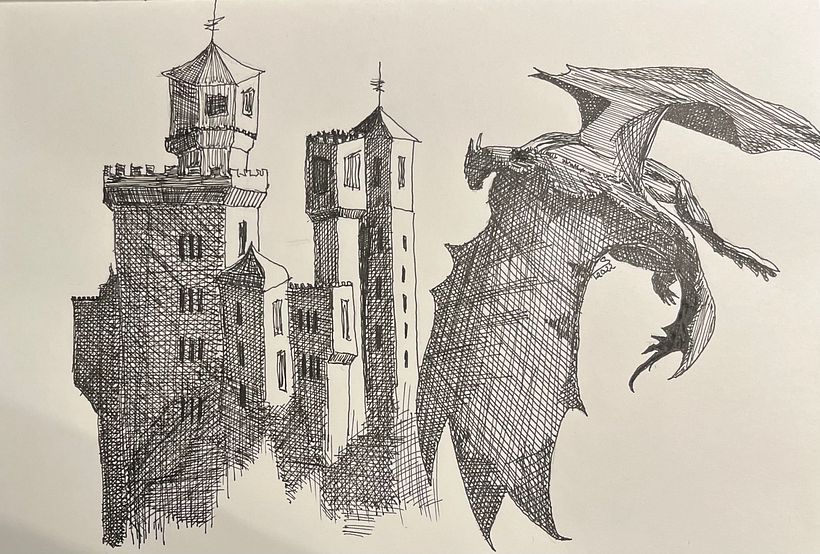 A szene from season one of „The house of the Dragons“