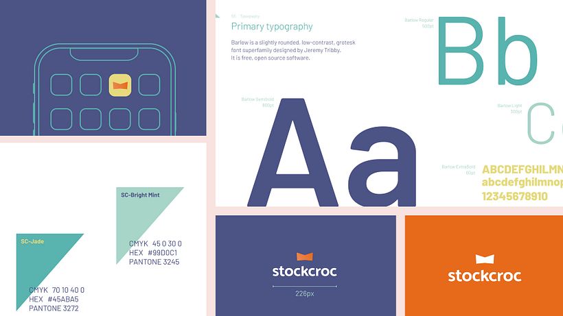 Brand guidelines for Stockcroc