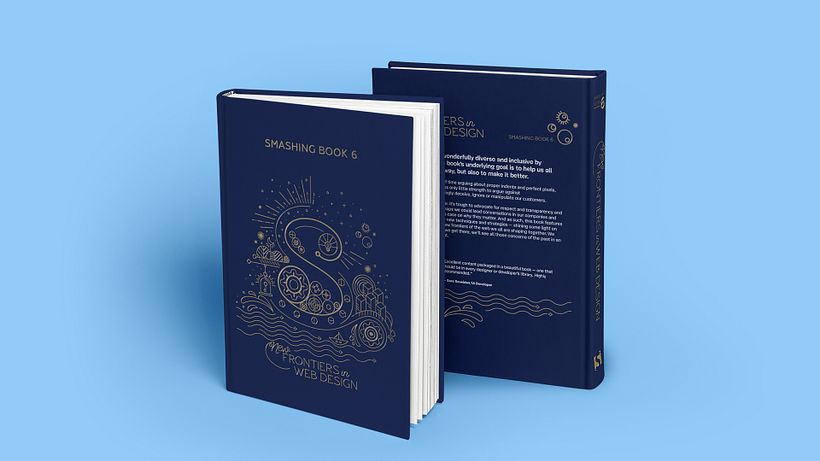 The cover design for Smashing Book 6