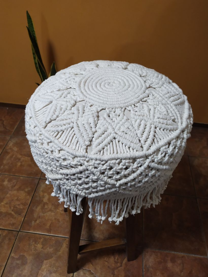Mi Proyecto del curso: Técnicas de macramé circular 4