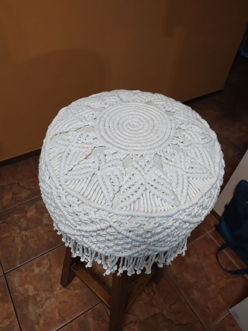 Mi Proyecto del curso: Técnicas de macramé circular 4