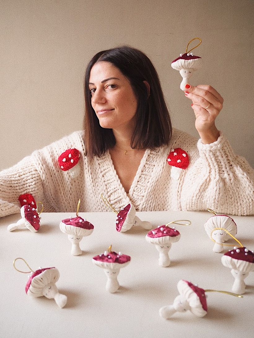 SETA, adorno para el árbol de Navidad 8