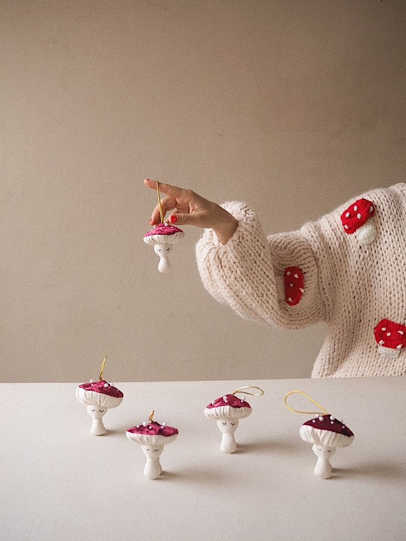 SETA, adorno para el árbol de Navidad 15