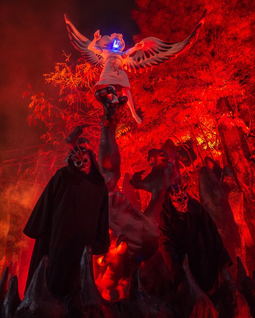The imps and the angel
