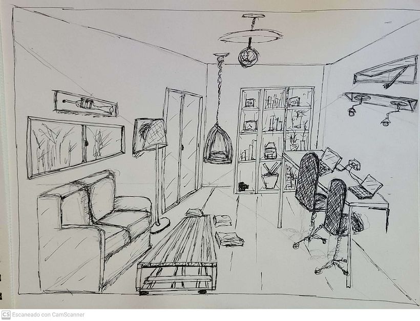 Mi proyecto del curso: Introducción al dibujo arquitectónico a mano alzada 4