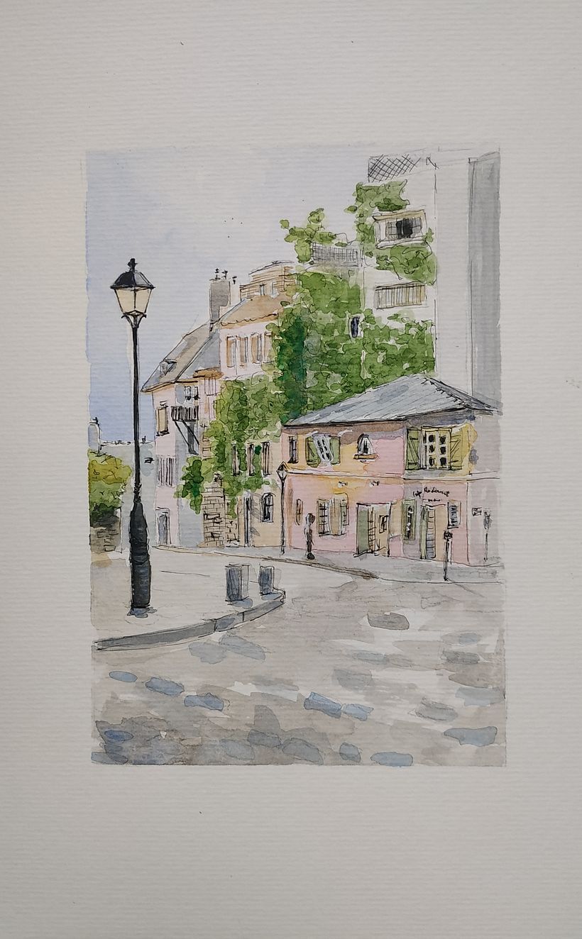 My project for course: Architectural Sketching with Watercolor and Ink 1