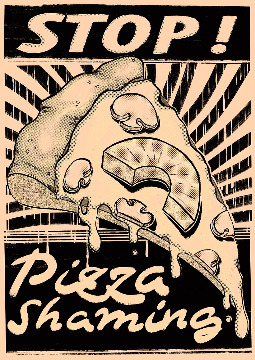 I liked the black layer so much that I decided to make a B&W version.