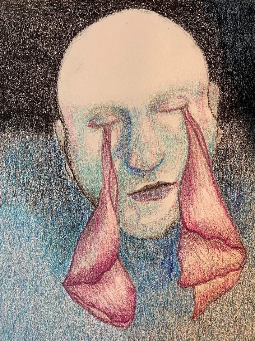 Mi proyecto del curso: Retrato creativo en claroscuro con lápiz 2