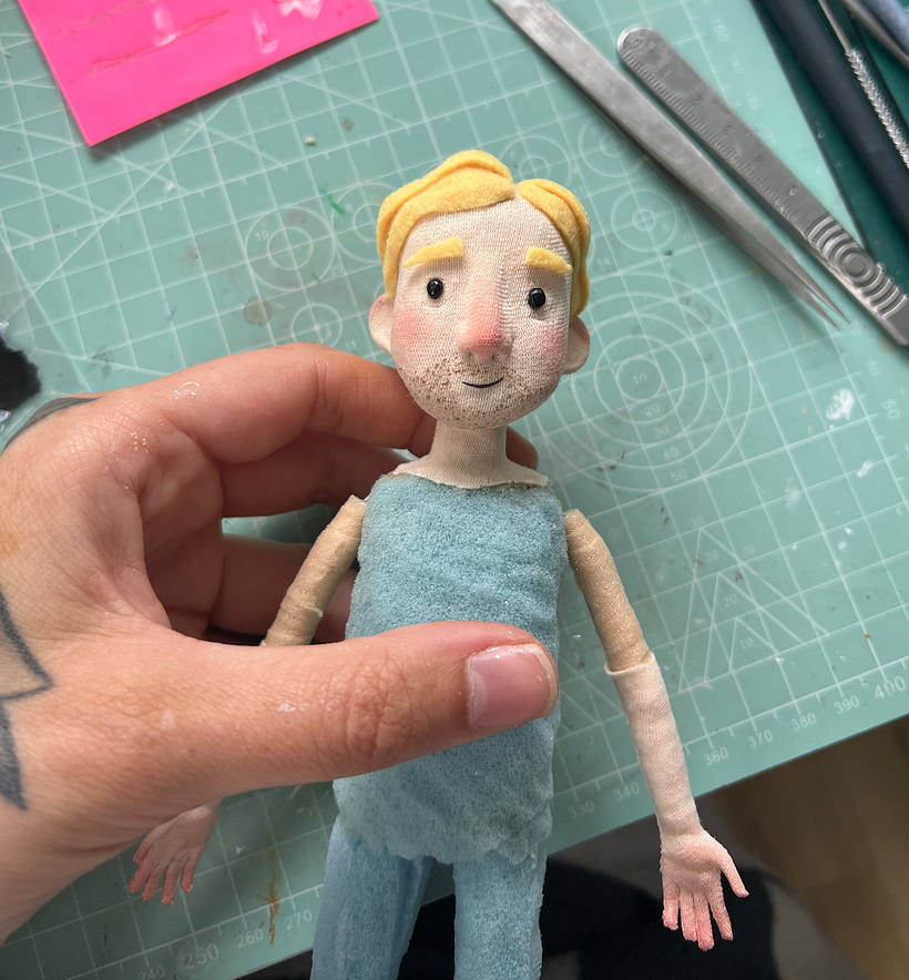 'The Nuffolks' A Tiny Puppet Family 13