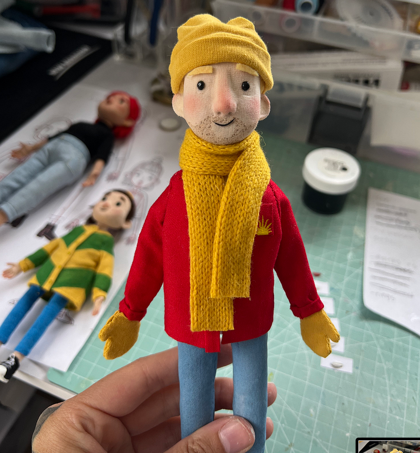 'The Nuffolks' A Tiny Puppet Family 15