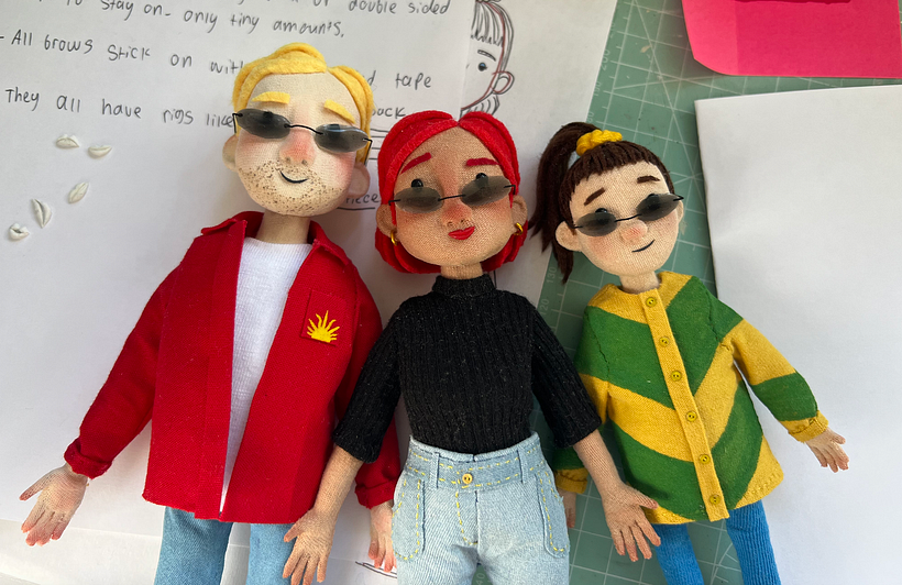 'The Nuffolks' A Tiny Puppet Family 18