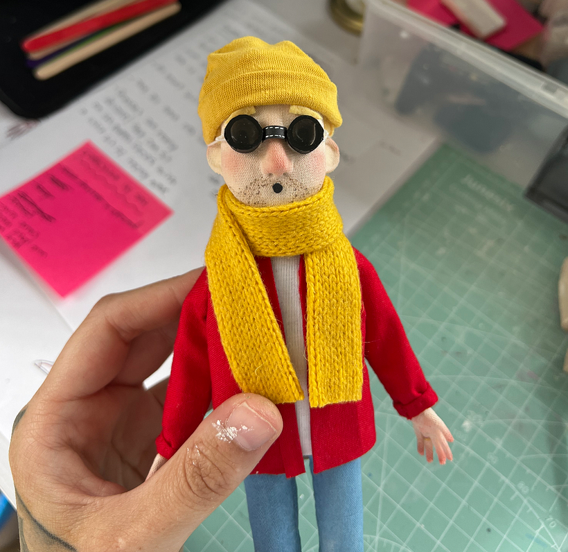 'The Nuffolks' A Tiny Puppet Family 16