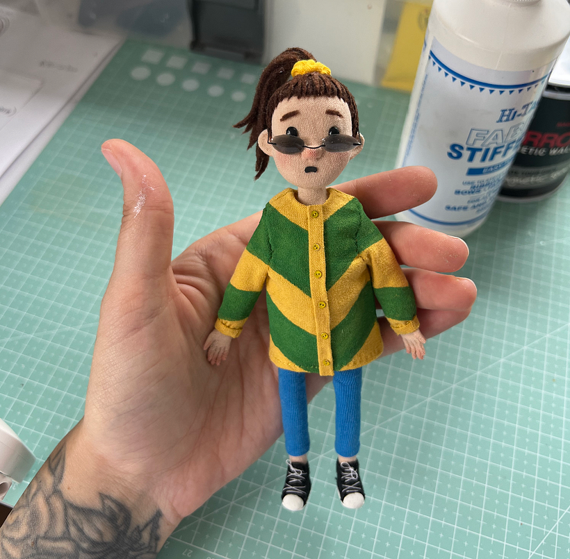 'The Nuffolks' A Tiny Puppet Family 17