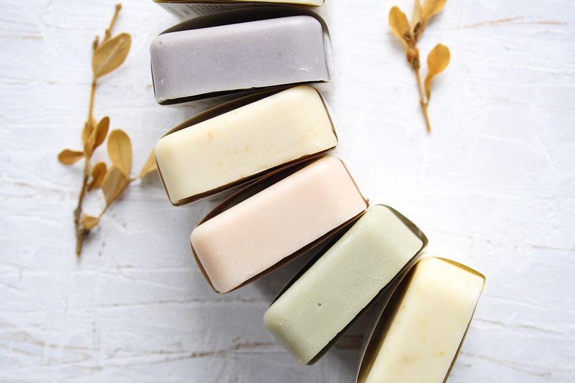 Pastel Colours Botanical Soaps 2