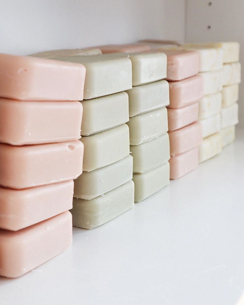 Pastel Colours Botanical Soaps 2