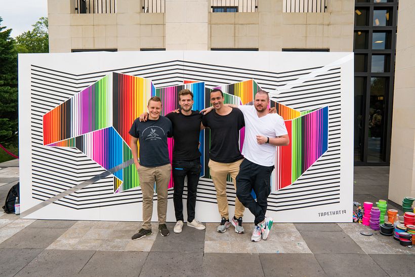 Tape That in front of Artwork – Artwork Concept by Stephan Meißner