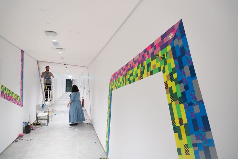 Kuwait – Tape Art Around The World  11