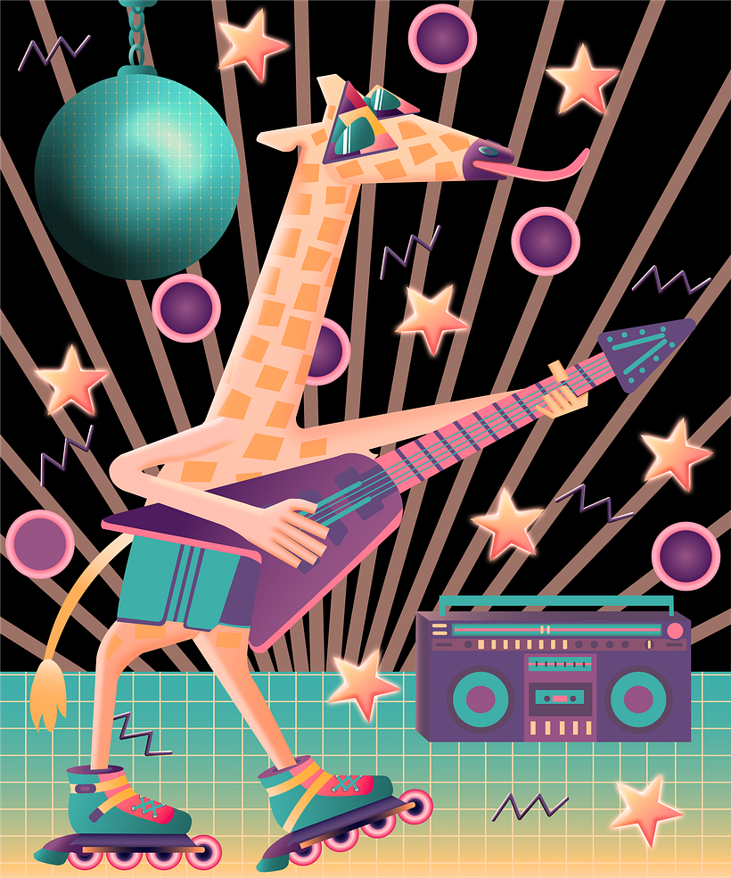80’s Giraffe