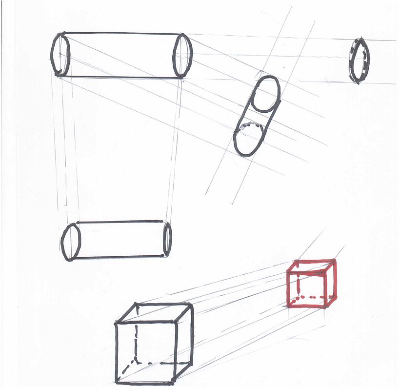 UV - DIBUJO DE CILINDRO Y CUBO