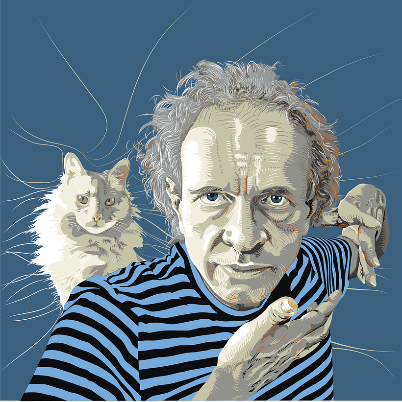 Meu projeto do curso: Técnicas de ilustração de retratos com Illustrator e Photoshop 2