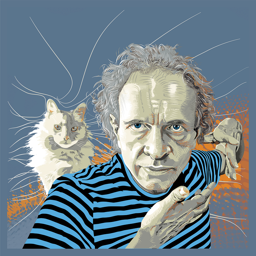 Meu projeto do curso: Técnicas de ilustração de retratos com Illustrator e Photoshop 5