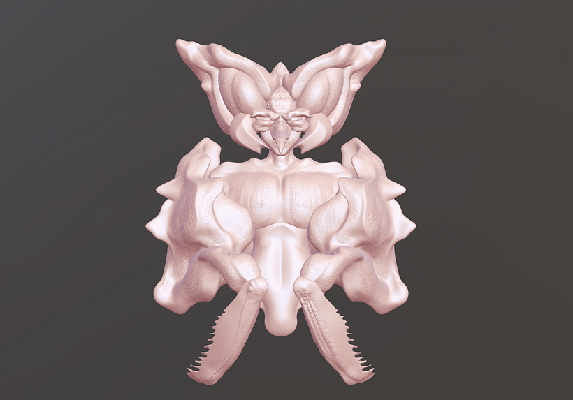 El Bixo Raro. 3D character creation. 3
