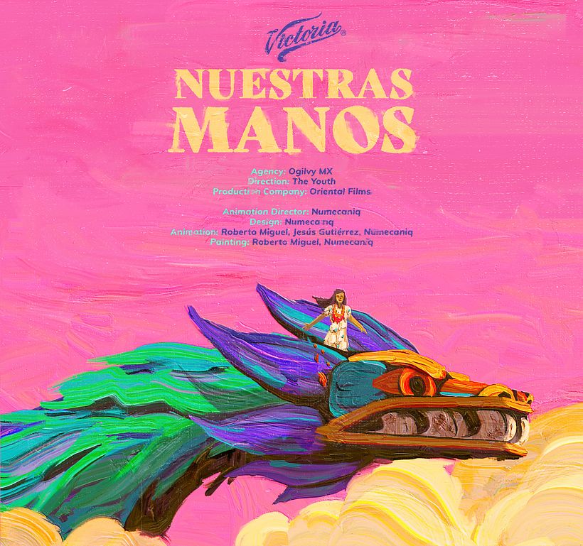 Cerveza Victoria “Nuestras manos” 1