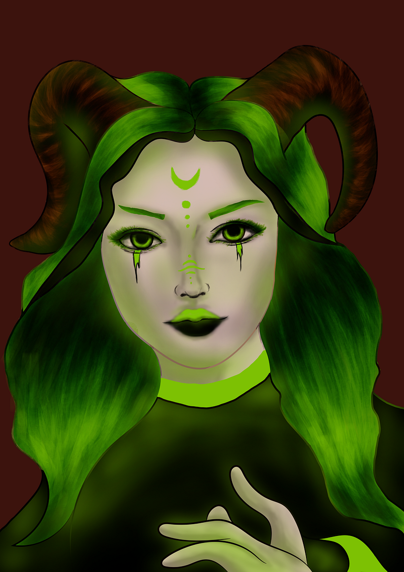 My project for course: Digital Fantasy Portraits with Photoshop 4