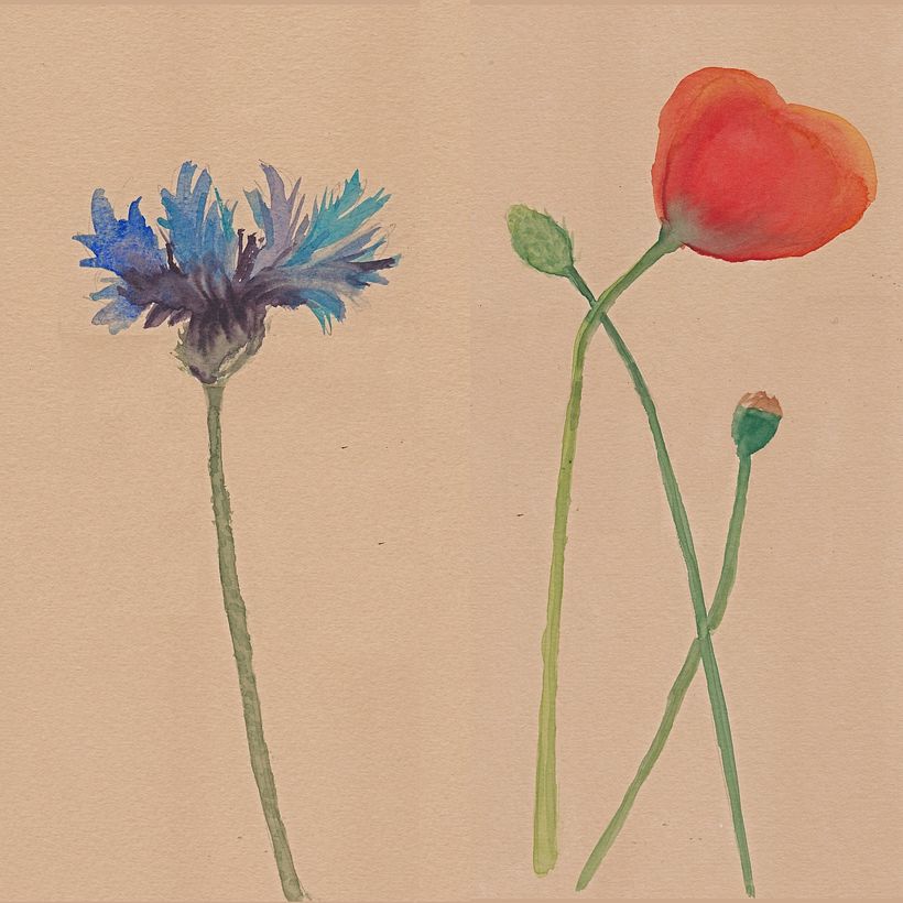 ... and flowers...