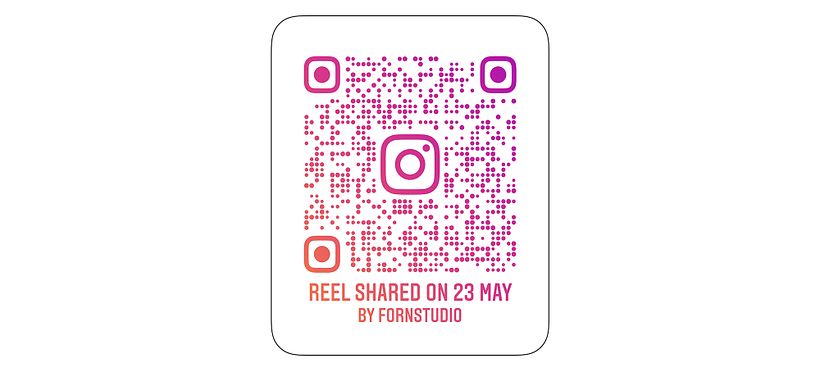 Scan this code with your phone camera to check my Reels video.