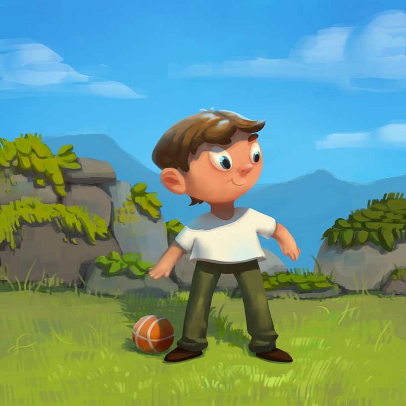 My project for course: Lighting Principles for Digital Painting 2