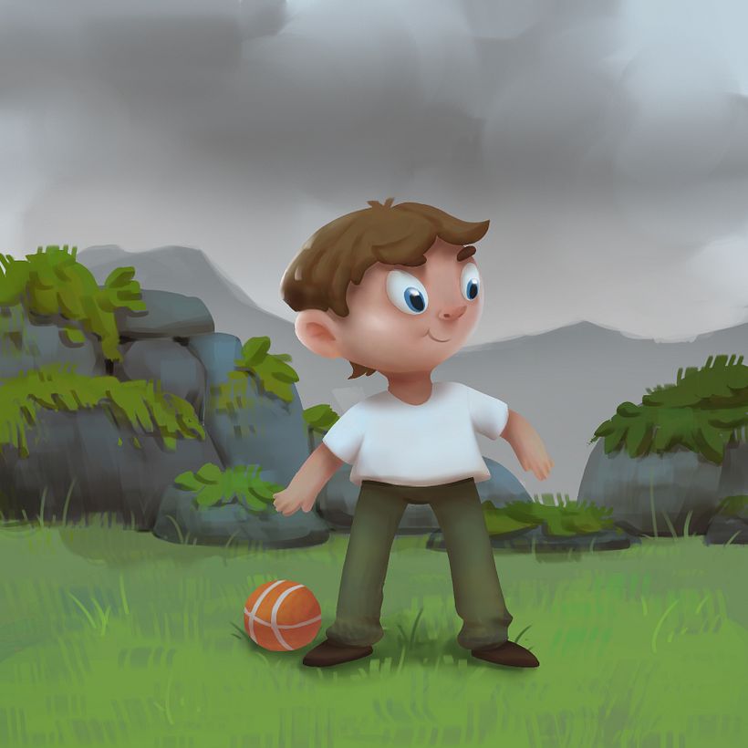 My project for course: Lighting Principles for Digital Painting 3
